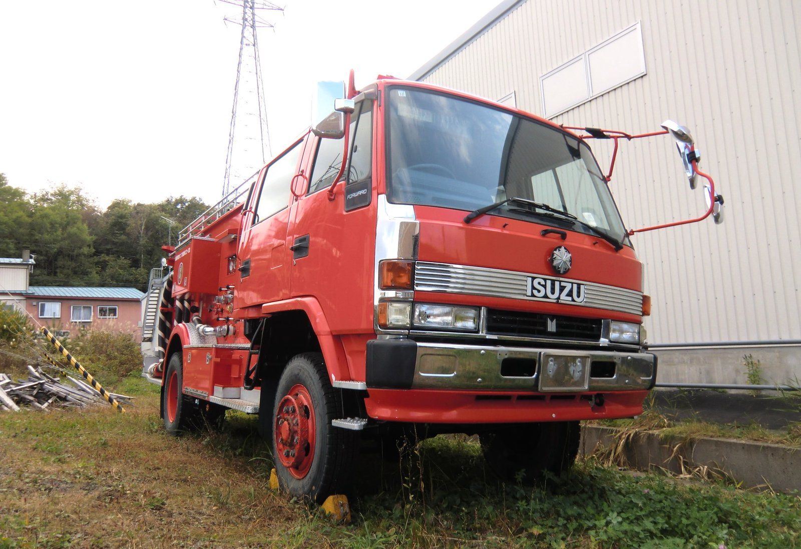 いすゞ 消防ポンプ自動車 平成4年登録