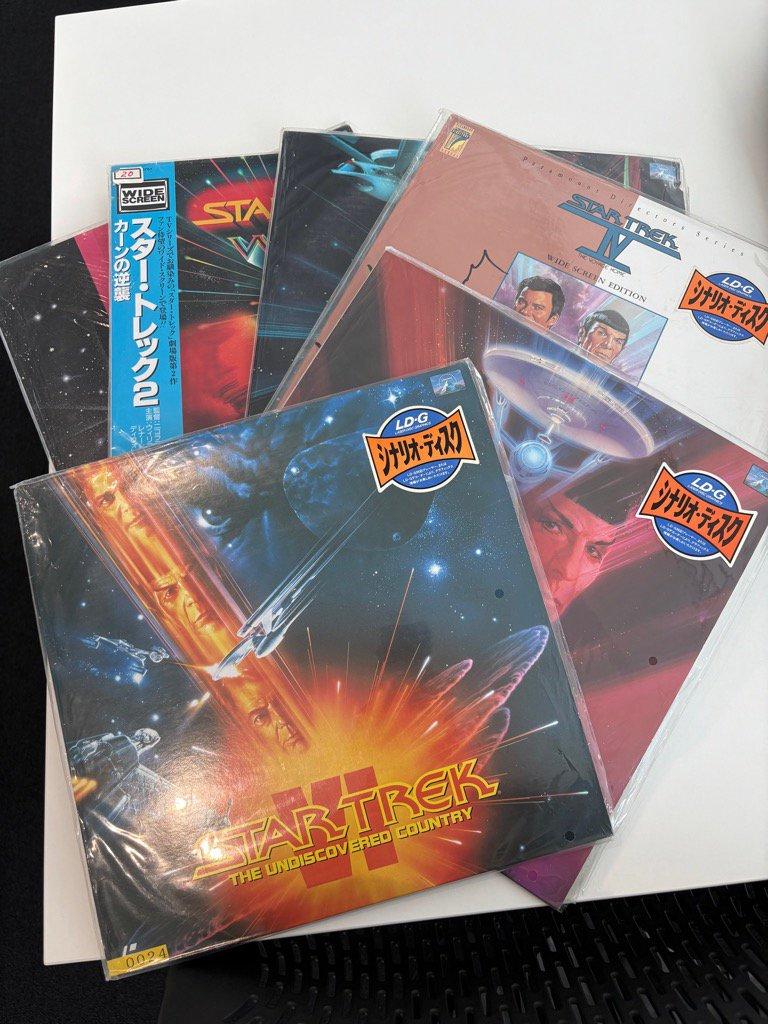 【41】 スター・トレック 6枚セット レーザーディスク(LD)