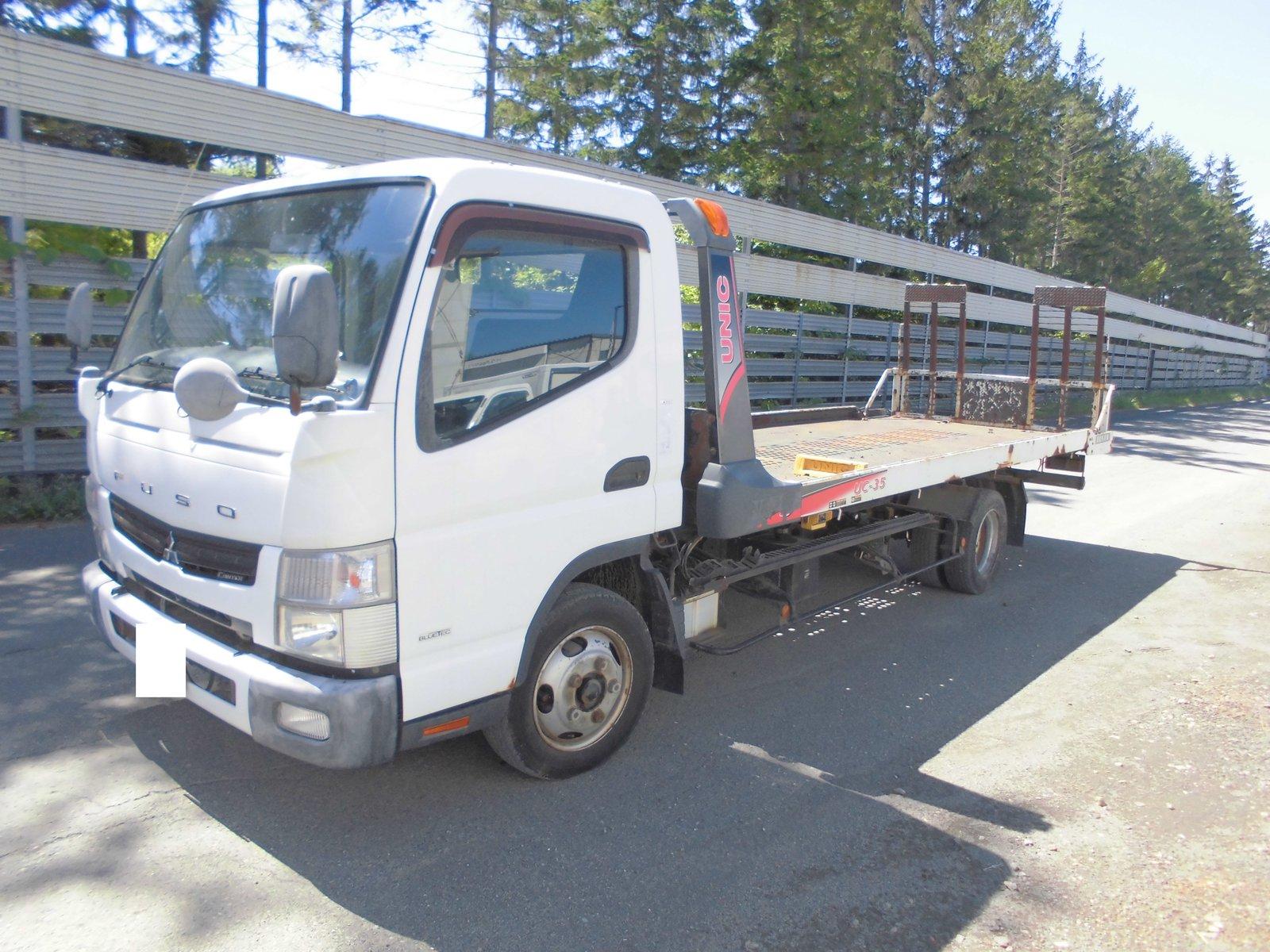 三菱ふそう キャンター(平成26年式) 積載車 ユニック 期限切れ 走行距離197,224km