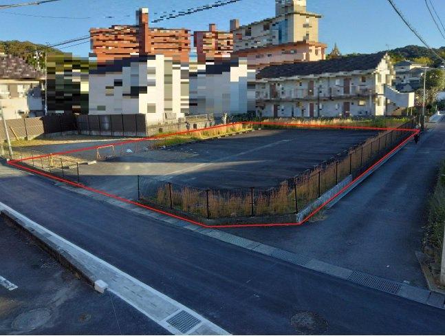 静岡県伊豆の国市長岡字白地堂157番5、157番6【現況地目:雑種地/敷地面積722.20㎡】