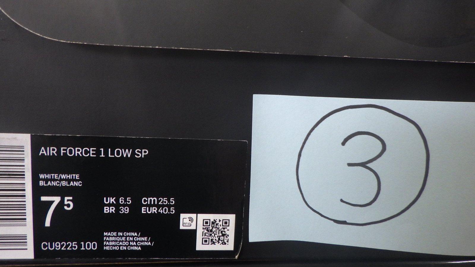 スニーカー AIR FORCE 1 LOW SPと記載のあるもの