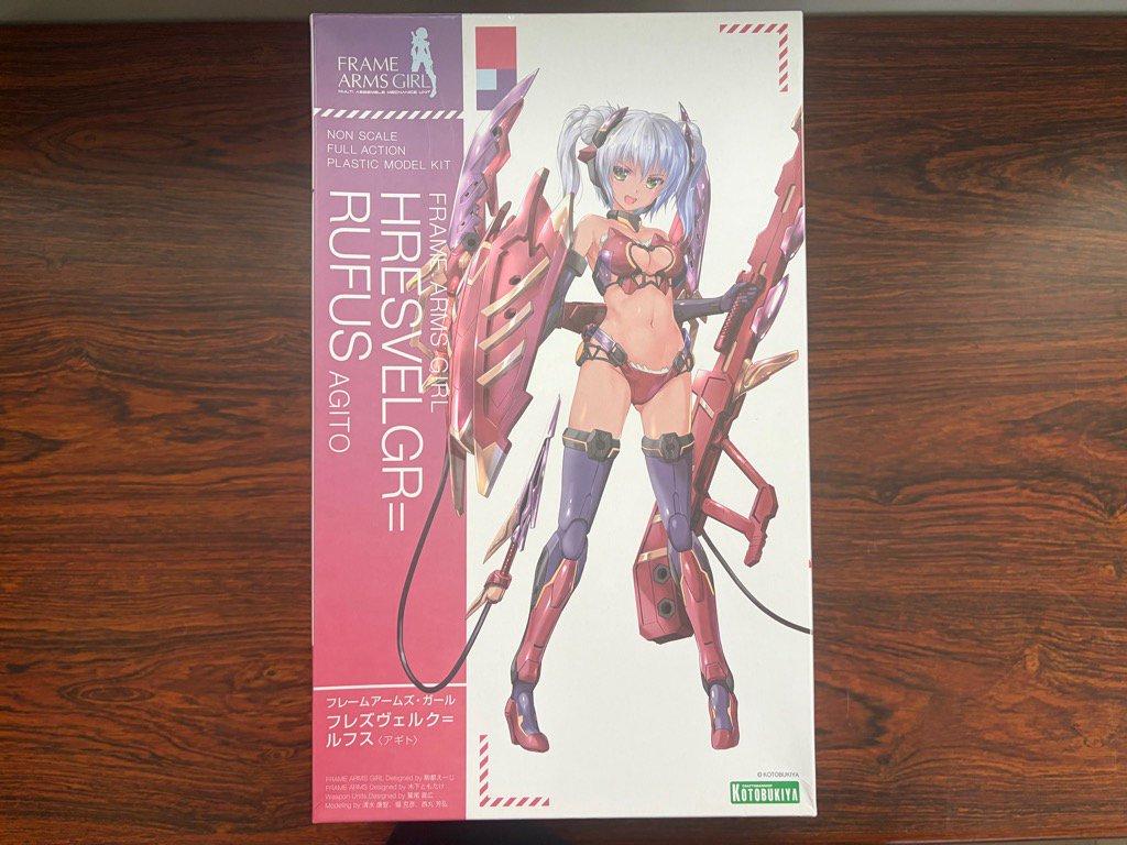 プラモデル③フレームアームズ・ガール フレズヴェルク=ルフス〈アギト〉