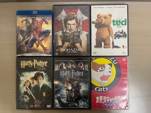 映画DVD(6本)