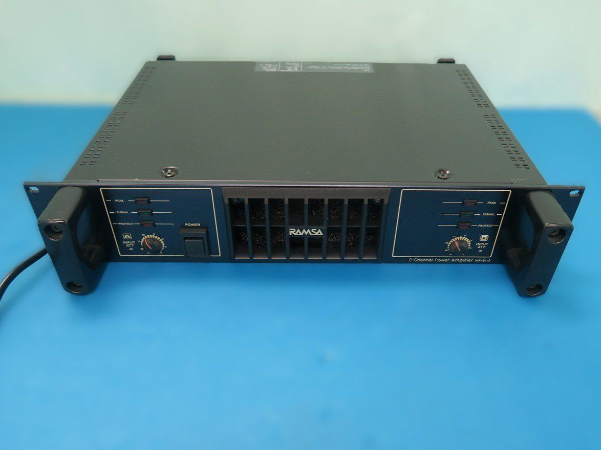 2チャンネルパワーアンプ National WP-9110