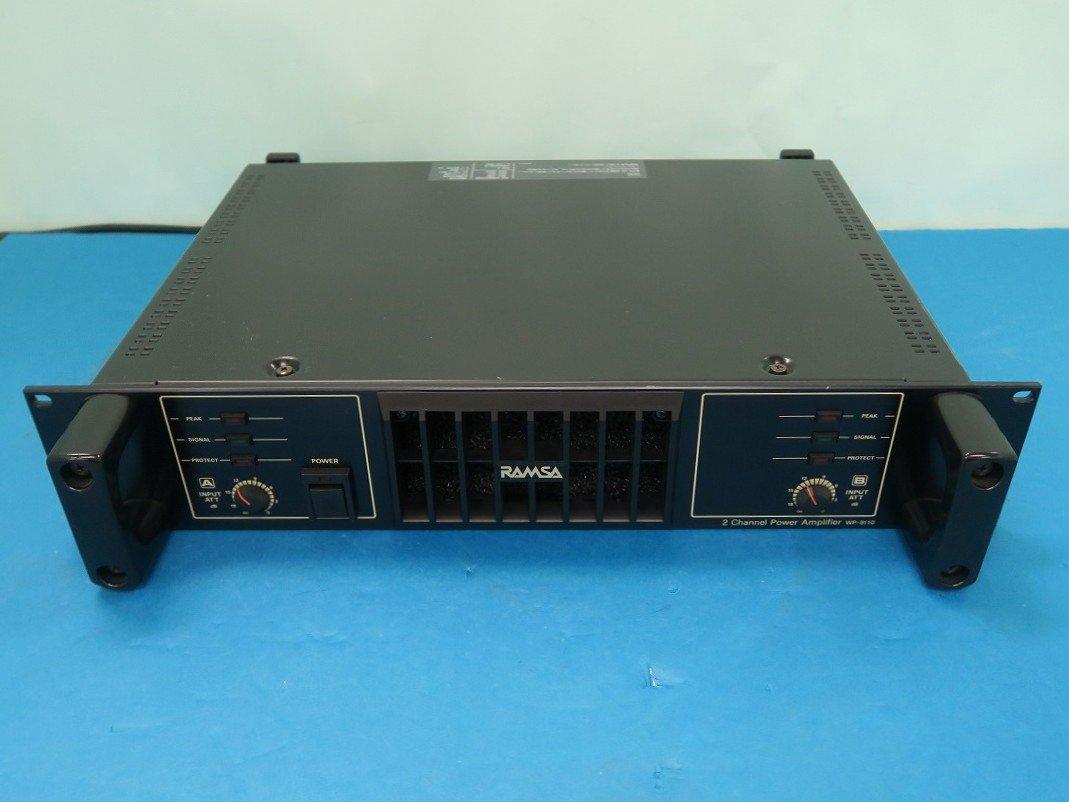 2チャンネルパワーアンプ National WP-9110