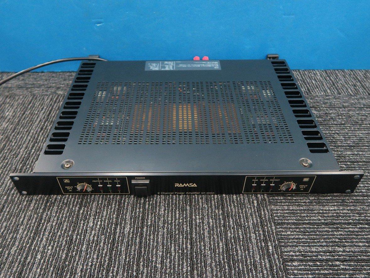 2チャンネルパワーアンプ National WP-9055A