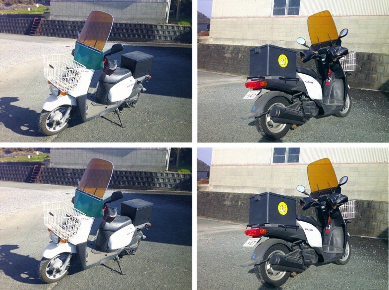 原動機付自転車 4台