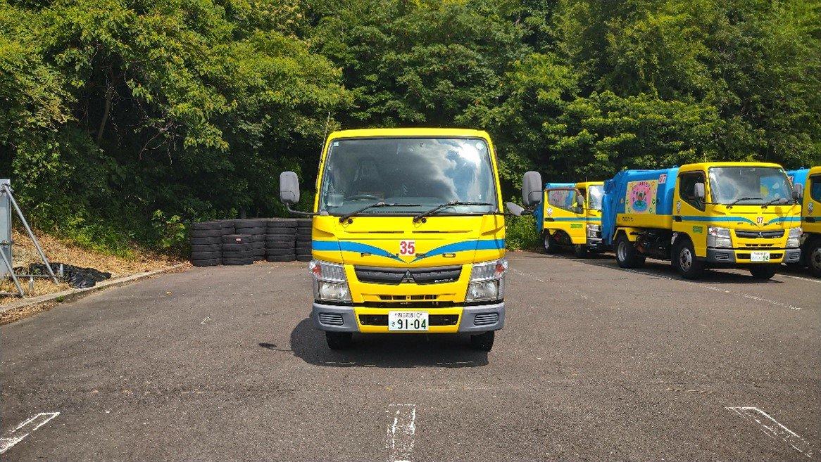 塵芥車6(三菱キャンター)