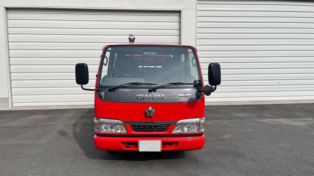 いすゞ消防自動車(小型動力ポンプ付積載車)