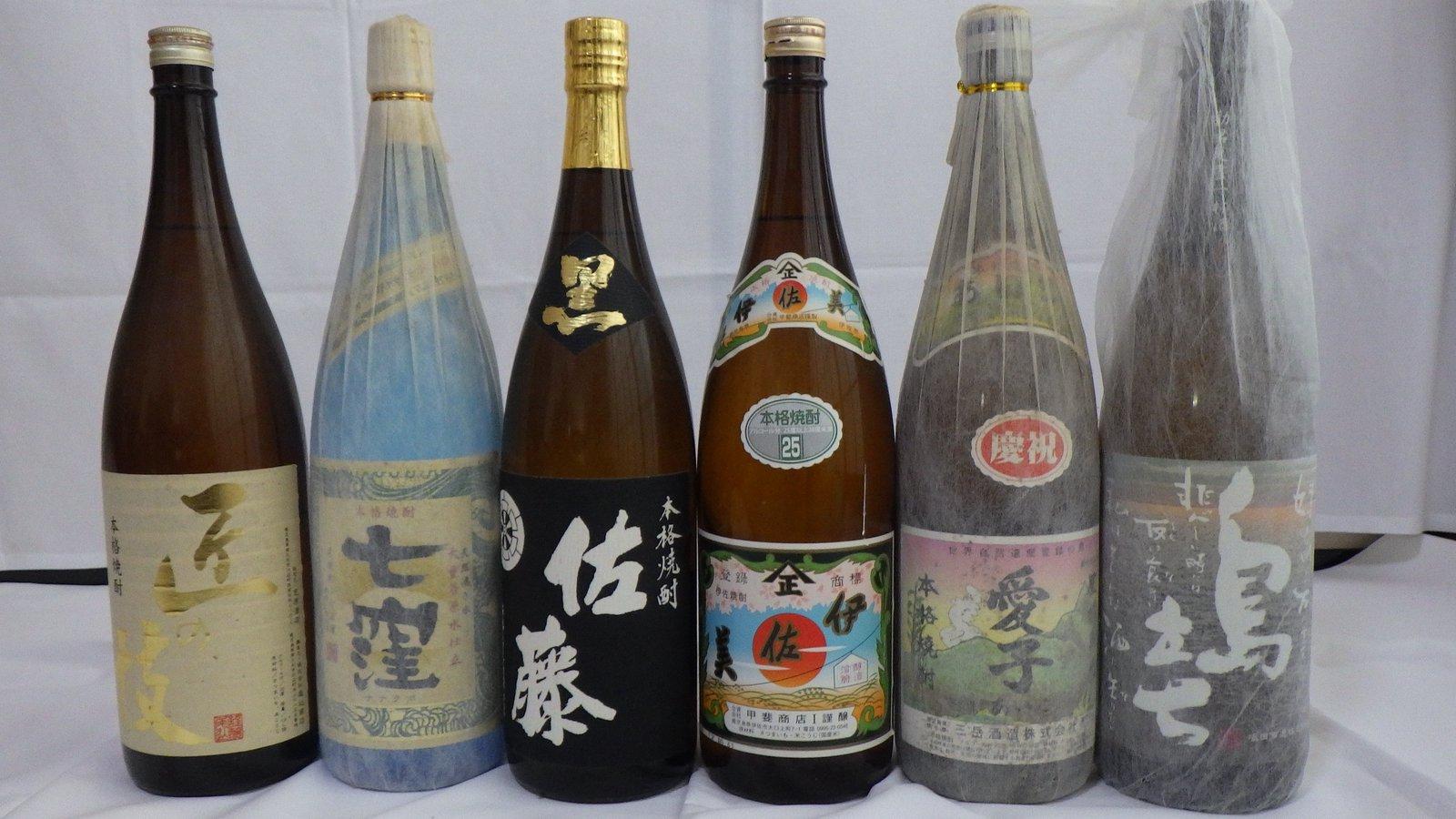 本格芋焼酎 1800ml 6本セット①「佐藤黒」&限定品「島立ち」入り豪華セット