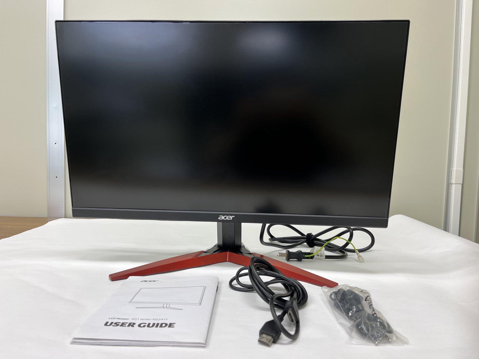 Acer 23.8型 液晶ゲーミングモニターKG241Y