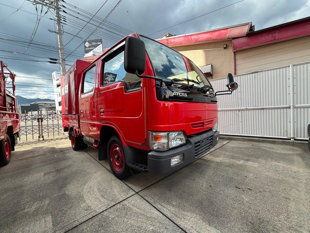 ニッサン/富士ロビン(小型動力ポンプ付積載車)
