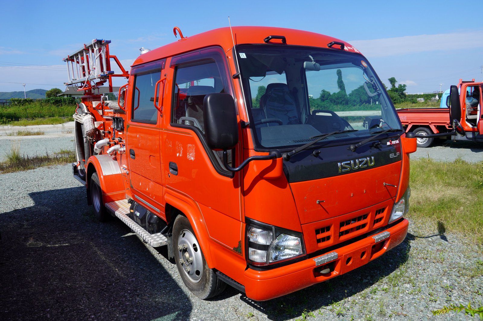 消防ポンプ自動車_いすゞ 初度登録平成17年11月 一時抹消登録済