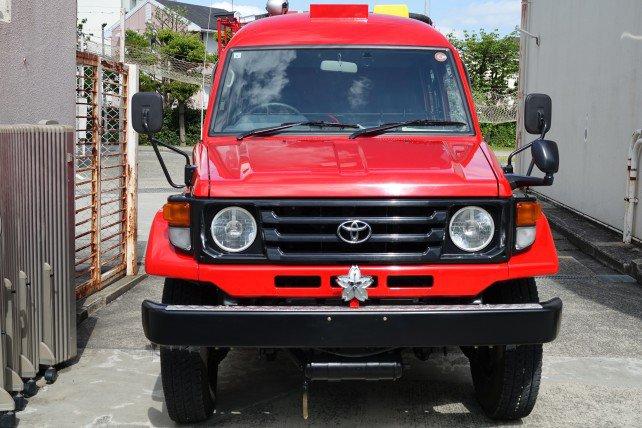 トヨタ消防車 平成14年式 走行距離5,479㎞