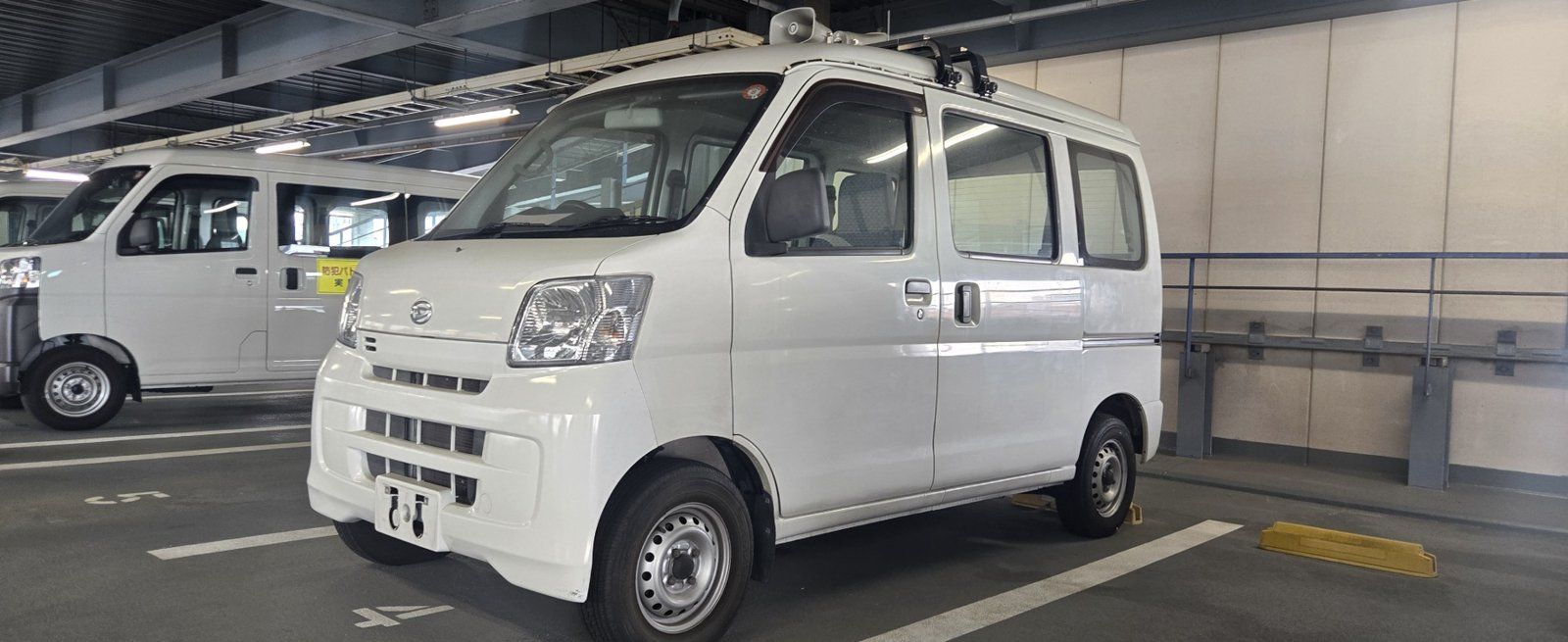 ダイハツ ハイゼット 広報設備付 定期点検済 エアコン不調 FR(本市管理番号396)