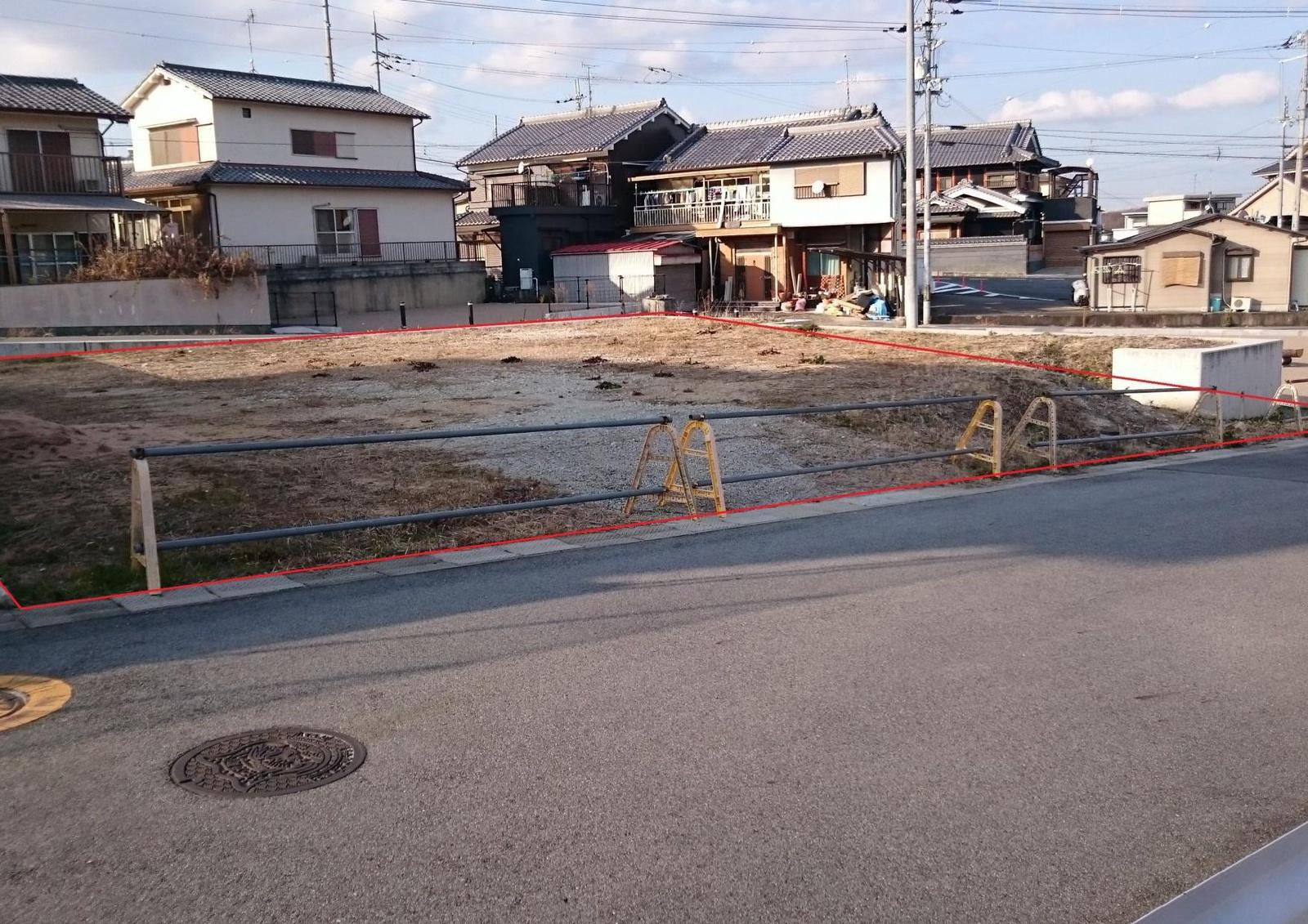 大和郡山市 419.98㎡(約127坪)の宅地