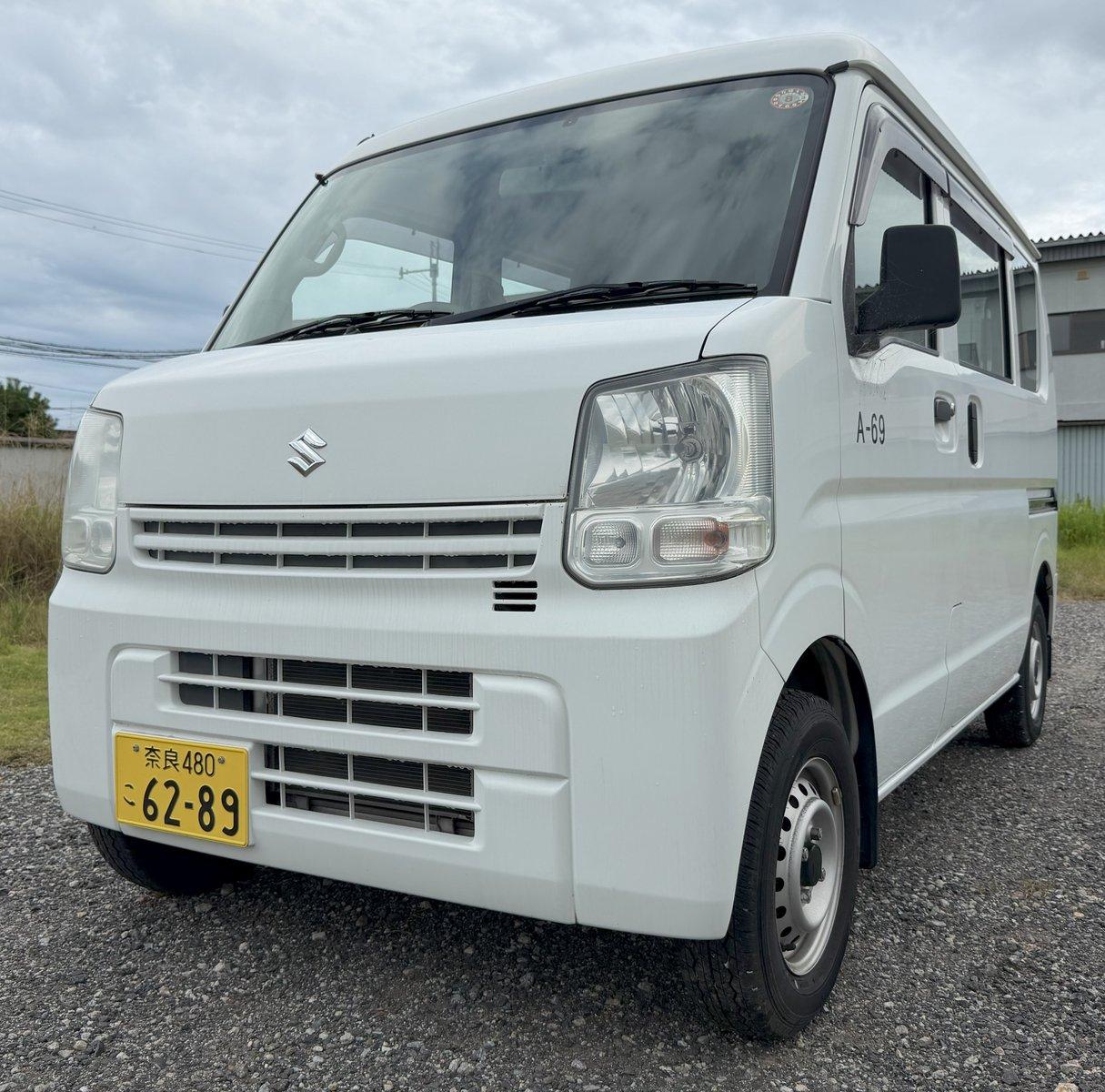 【平成28年式 走行距離 29,825 km】スズキ エブリィ(A-69)ドラレコ付き