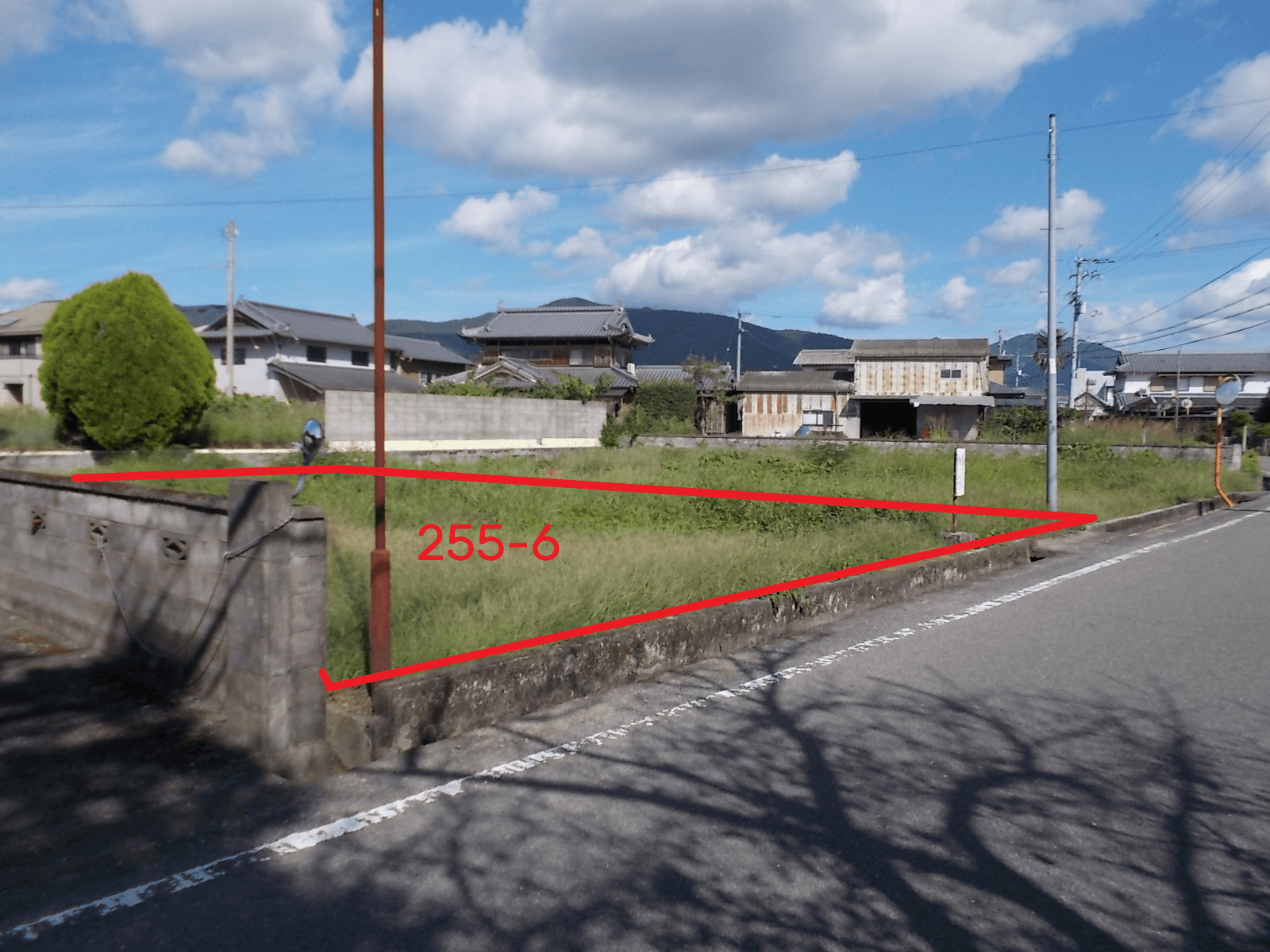 徳島県阿波市阿波町の土地(下喜来南255-6)