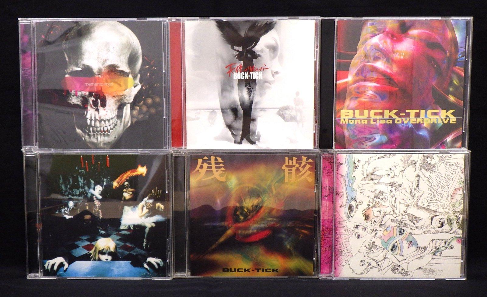 【名盤】BUCK-TICK CD 6点セット(十三階は月光、memento mori 他)