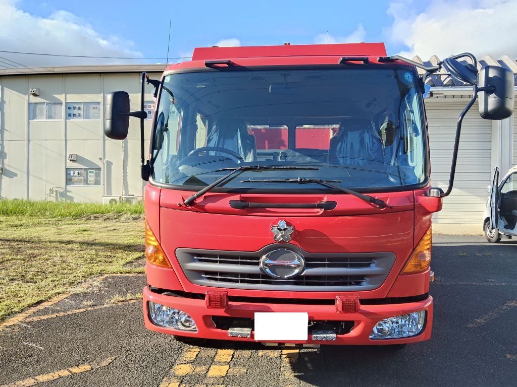 消防 水槽付消防ポンプ車 日野レンジャー(平成16年登録 走行距離12,034km ※ポンプ故障)
